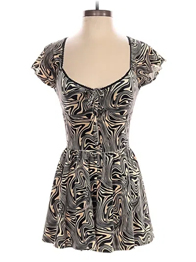 Pre-owned Urban Outfitters Romper In Brown
