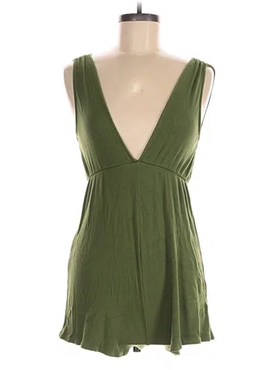 Pre-owned Urban Outfitters Romper In Green