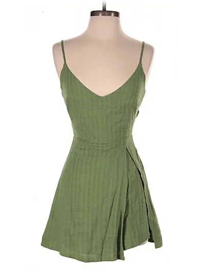 Pre-owned Urban Outfitters Romper In Green