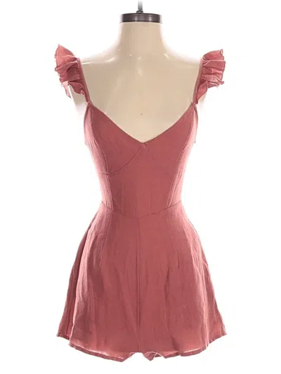 Pre-owned Urban Outfitters Romper In Pink