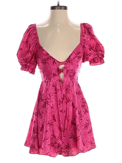 Pre-owned Urban Outfitters Romper In Pink