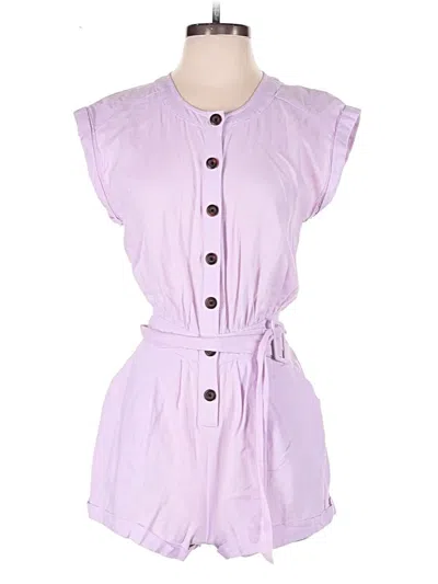 Pre-owned Urban Outfitters Romper In Purple