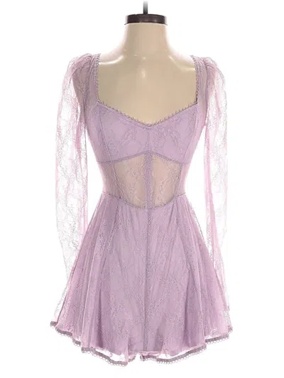 Pre-owned Urban Outfitters Romper In Purple