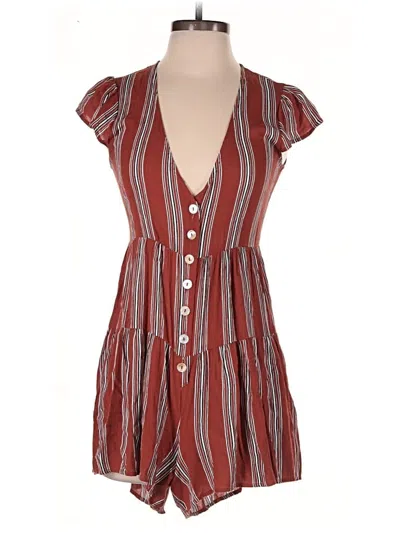 Pre-owned Urban Outfitters Romper In Red