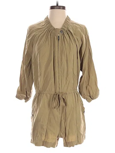 Pre-owned Urban Outfitters Romper In Tan