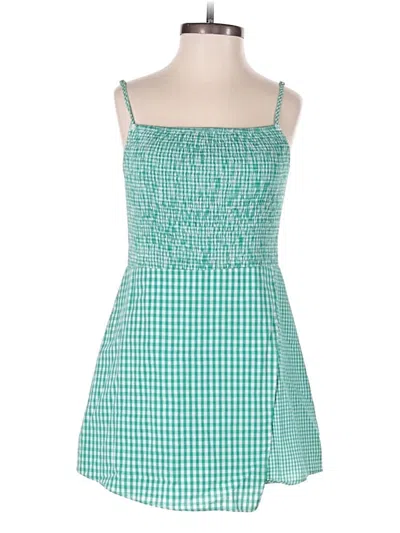 Pre-owned Urban Outfitters Romper In Teal