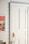 Urban Outfitters Roommates Scallop Border Peel & Stick Wall Decal Set In Grey At