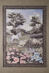 Urban Outfitters Rora Landscape Washable Printed Rug In Floral At