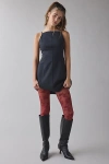 Urban Outfitters Rose Lace Tights In Maroon, Women's At  In Blue
