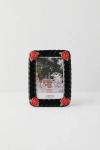 Urban Outfitters Rosebud Picture Frame In Black At