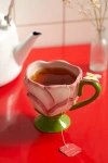 URBAN OUTFITTERS ROSEBUD BUTTERFLY MUG IN PINK AT URBAN OUTFITTERS