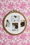 Urban Outfitters Round 19" X 21" Wall Mounted Picture Frame In Gold At