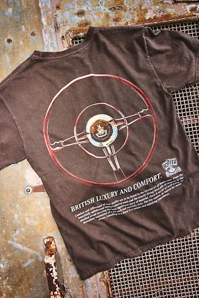 Urban Outfitters Rover Luxury Auto Graphic Tee In Chocolate, Men's At  In Brown