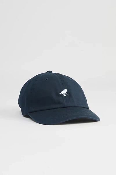 Urban Outfitters Running Horse Icon Dad Hat In Navy, Men's At  In Blue