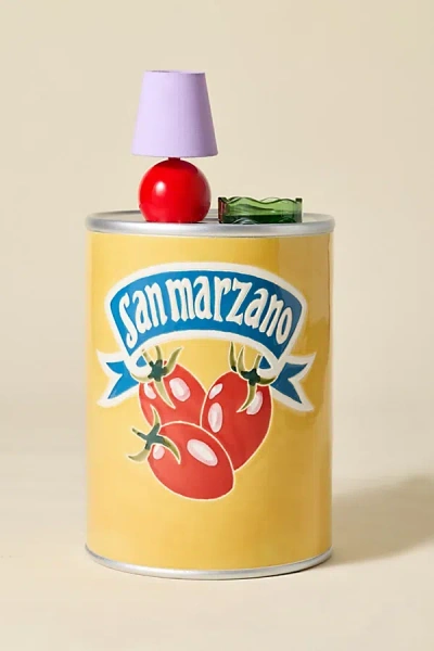 Urban Outfitters San Marzano Tomato Can Ceramic Side Table In Yellow At