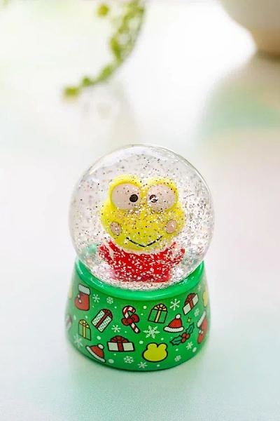 Urban Outfitters Sanrio And Friends Mini Holiday Snow Globe In Dark Green At