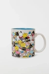 Urban Outfitters Sanrio Hello Kitty And Friends 20 oz Ceramic Mug In White At