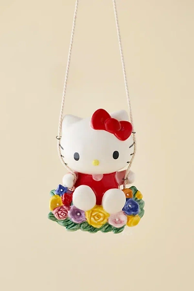 Urban Outfitters Sanrio Hello Kitty & Friends Hanging Garden Swing Sculpture In Red At