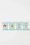 Urban Outfitters Sanrio Hello Kitty And Friends Mushroom Mini Shot Glasses At