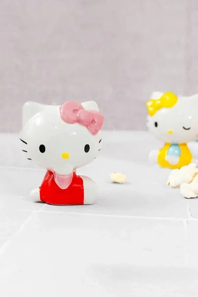 Urban Outfitters Sanrio Hello Kitty & Mimmy Salt & Pepper Shaker Set In Red At  In White