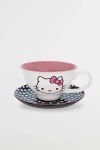 Urban Outfitters Sanrio Hello Kitty Ceramic Teacup Set In Pink At