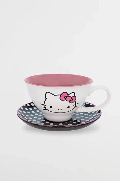 Urban Outfitters Sanrio Hello Kitty Ceramic Teacup Set In Pink At  In Multi