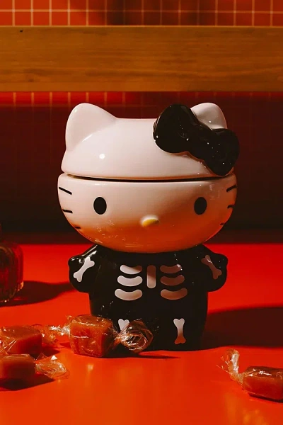 Urban Outfitters Sanrio Hello Kitty Skeleton Ceramic Snack Jar At  In Multi
