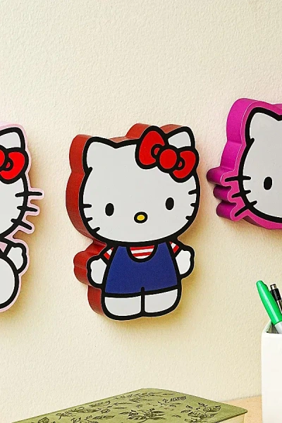 Urban Outfitters Sanrio Hello Kitty Wall Art Sign In Red At