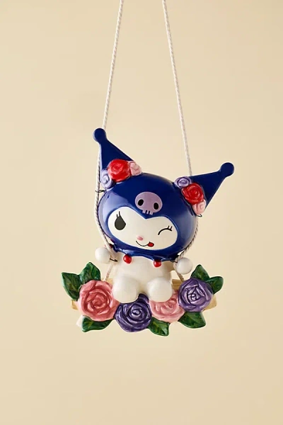 Urban Outfitters Sanrio Kuromi Hanging Garden Swing Sculpture In Black At