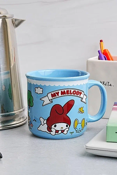 Urban Outfitters Sanrio My Melody Meadow Ceramic 20 oz Mug At  In Blue