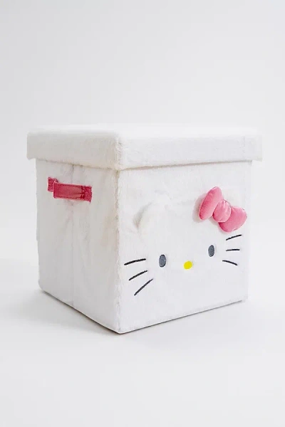 Urban Outfitters Sanrio Plush Storage Cube In Rose At
