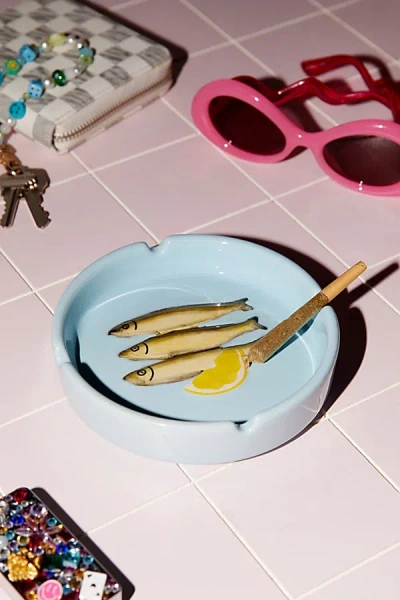 Urban Outfitters Sardine Ashtray In Blue At