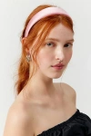 Urban Outfitters Satin Headband In Pink, Women's At