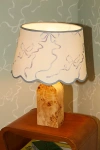 Urban Outfitters Scallop Lamp Shade In Bow Print At  In Brown