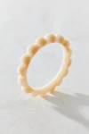 Urban Outfitters Scalloped Resin Bangle Bracelet In Cream, Women's At  In Neutral