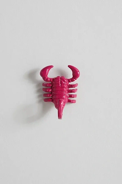 Urban Outfitters Scorpion Wall Hook In Blush At  In Black
