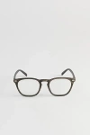 URBAN OUTFITTERS SCOTTY SQUARE BLUE LIGHT GLASSES IN GREY, MEN'S AT URBAN OUTFITTERS