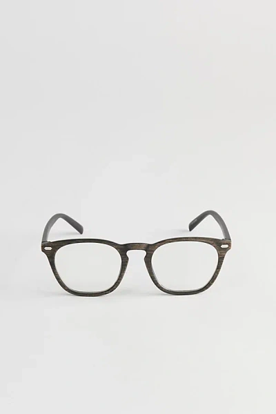 Urban Outfitters Scotty Square Blue Light Glasses In Grey, Men's At  In Gray