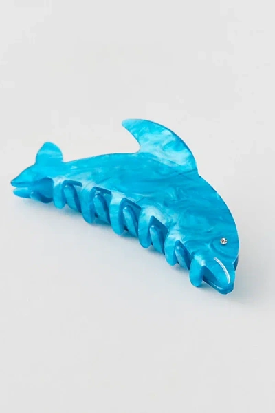 Urban Outfitters Sea Creature Claw Clip In Dolphin, Women's At  In Blue