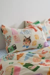 Urban Outfitters Seaside Weekend Patterned Sham Set At