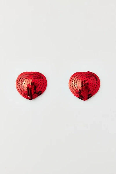 Urban Outfitters Sexy Af Nipple Covers In Red At