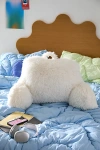 Urban Outfitters Shaggy Boo Pillow In White At