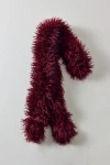 Urban Outfitters Shaggy Faux Fur Scarf In Maroon, Women's At  In Burgundy