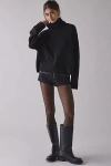 Urban Outfitters Shimmer Semi-sheer Tights In Black, Women's At