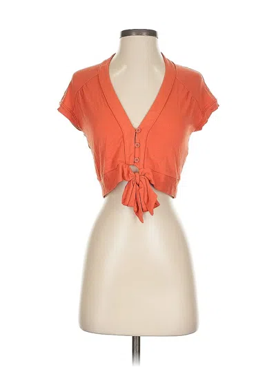 Pre-owned Urban Outfitters Short Sleeve T-shirt In Orange