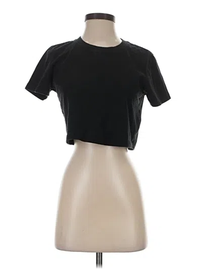 Pre-owned Urban Outfitters Short Sleeve T-shirt In Black