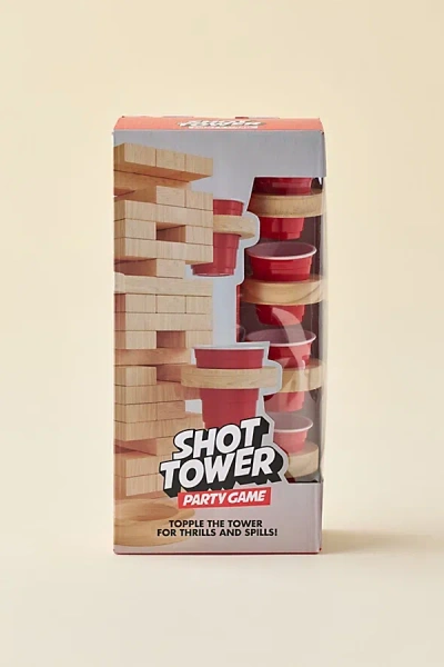 Urban Outfitters Shot Tower Party Game In Red At  In Multi