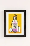 Urban Outfitters Showdeer Music Is Medicine Art Print In Black Wood Frame At
