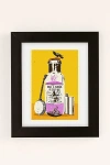 Urban Outfitters Showdeer Music Is Medicine Art Print In Modern Black At