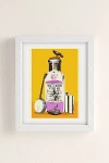 Urban Outfitters Showdeer Music Is Medicine Art Print In White Wood Frame At